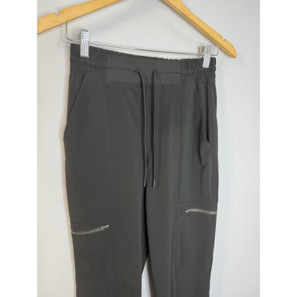 Athleta High Road Cargo Pant Black Lightweight Travel Women's Sz 0 - Picture 4 of 11